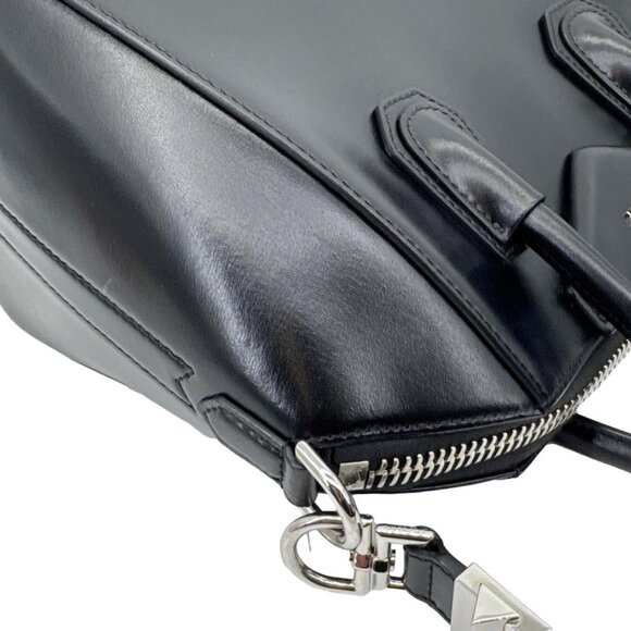 Givenchy  Antigona Leather Satchel Shoulder Bag Black - Picture 5 of 13
